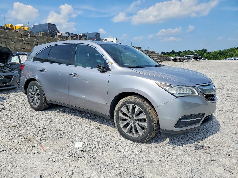 2016 Acura Mdx მანქანა იყიდება აუქციონზე, vin: 5FRYD4H49GB034387, აუქციონის ნომერი: 55552166