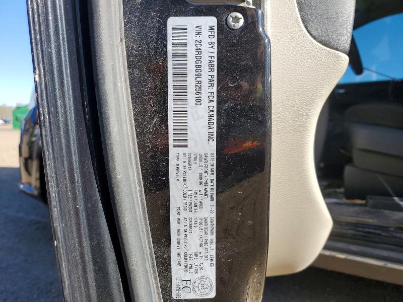 Продаж на аукціоні авто 2020 Dodge Grand Caravan, vin: 2C4RDGBG9LR256100, номер лоту: 52840066