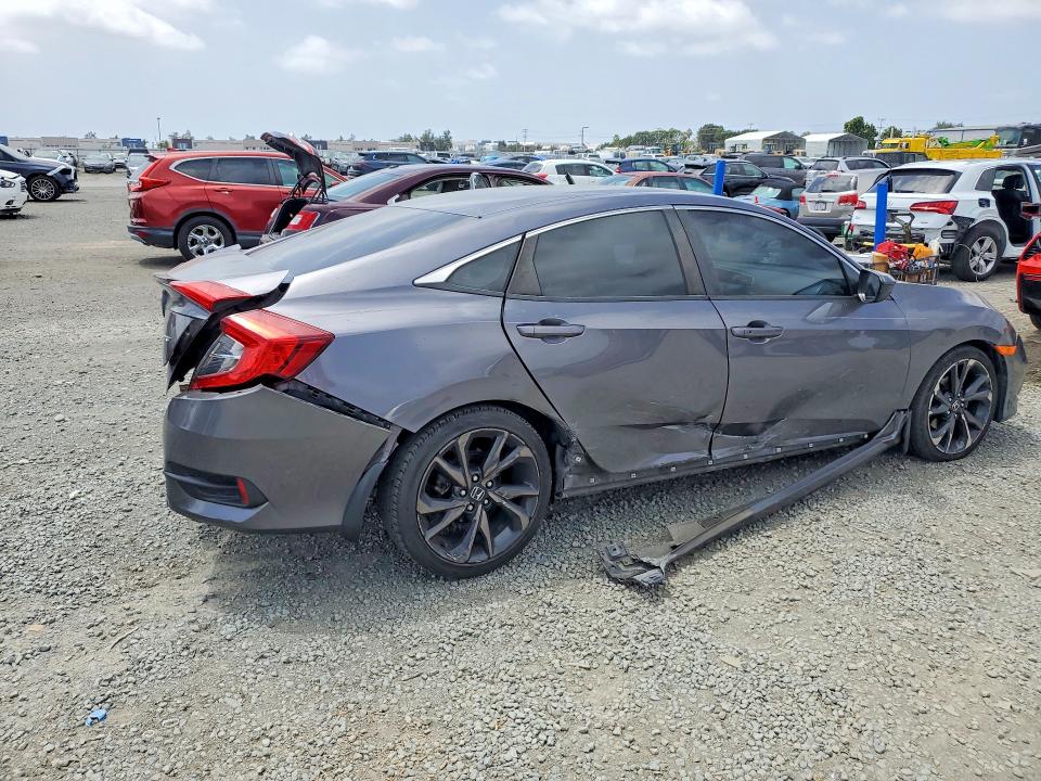 Продажа на аукционе авто 2019 Honda Civic, vin: 19XFC2F84KE004024, номер лота: 53921756