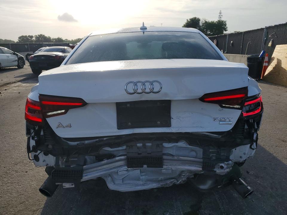 Продаж на аукціоні авто 2018 Audi A4, vin: WAUKMAF47JA081133, номер лоту: 54939576