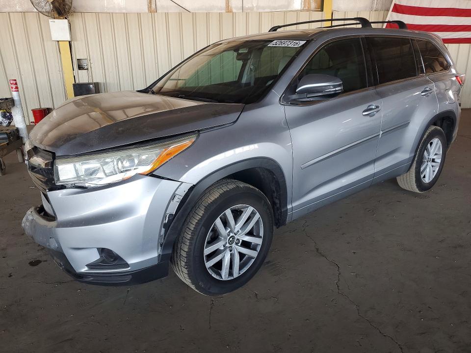 52697316 :رقم المزاد ، 5TDZKRFH0GS175830 vin ، 2016 Toyota Highlander مزاد بيع