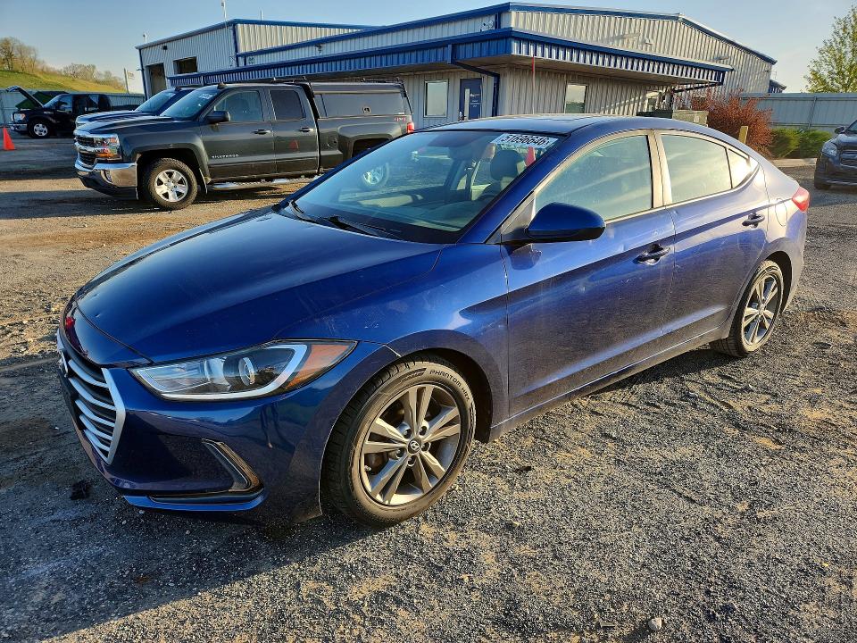 Aukcja sprzedaży 2018 Hyundai Elantra, vin: 5NPD84LF8JH347971, numer aukcji: 51696646