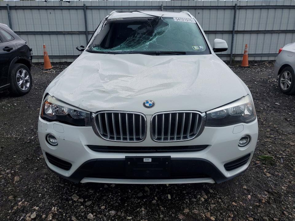2016 Bmw X3 მანქანა იყიდება აუქციონზე, vin: 5UXWX9C5XG0D83880, აუქციონის ნომერი: 54721576