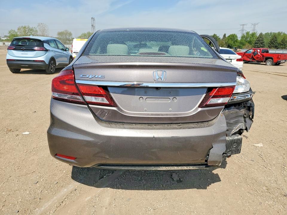 2014 Honda Civic მანქანა იყიდება აუქციონზე, vin: 19XFB2F56EE006242, აუქციონის ნომერი: 52390996