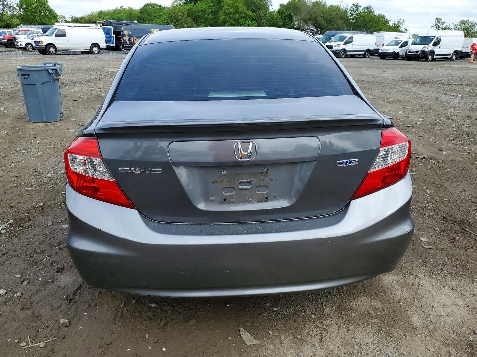 52572206 :رقم المزاد ، 2HGFB2F62CH520830 vin ، 2012 Honda Civic مزاد بيع