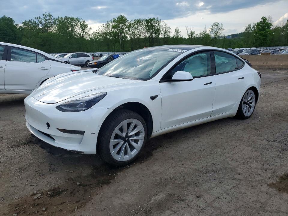 Продажа на аукционе авто 2022 Tesla Model 3, vin: 5YJ3E1EB7NF254327, номер лота: 54271736