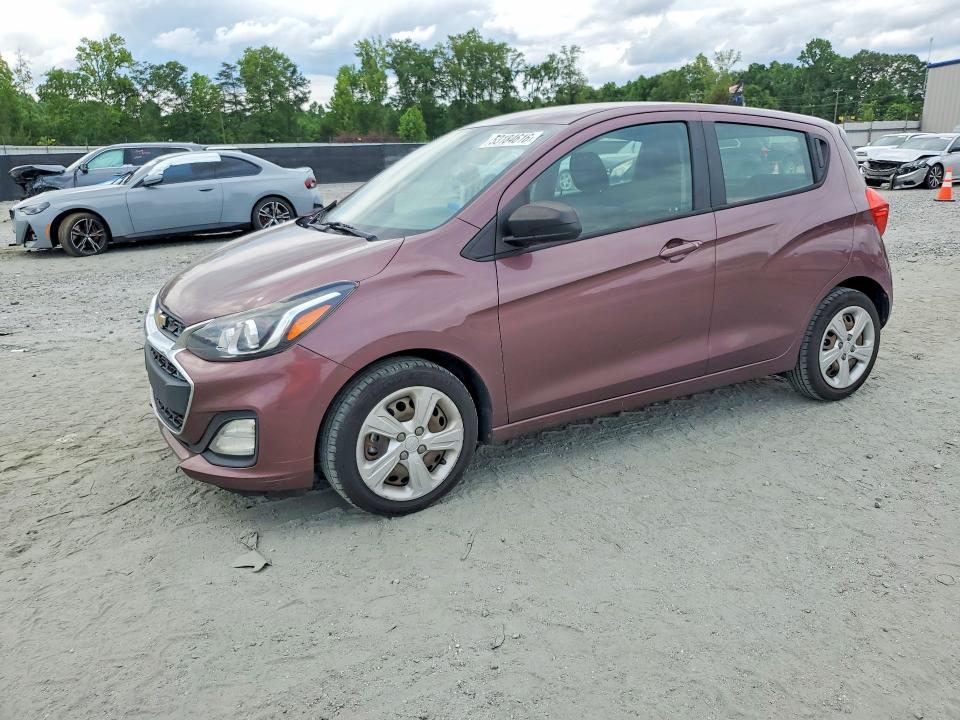 53184616 :رقم المزاد ، KL8CB6SA4KC814808 vin ، 2019 Chevrolet Spark مزاد بيع