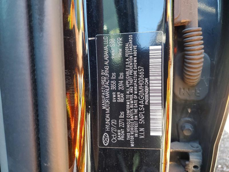 Продаж на аукціоні авто 2021 Hyundai Elantra, vin: 5NPLS4AG0MH006657, номер лоту: 53449296