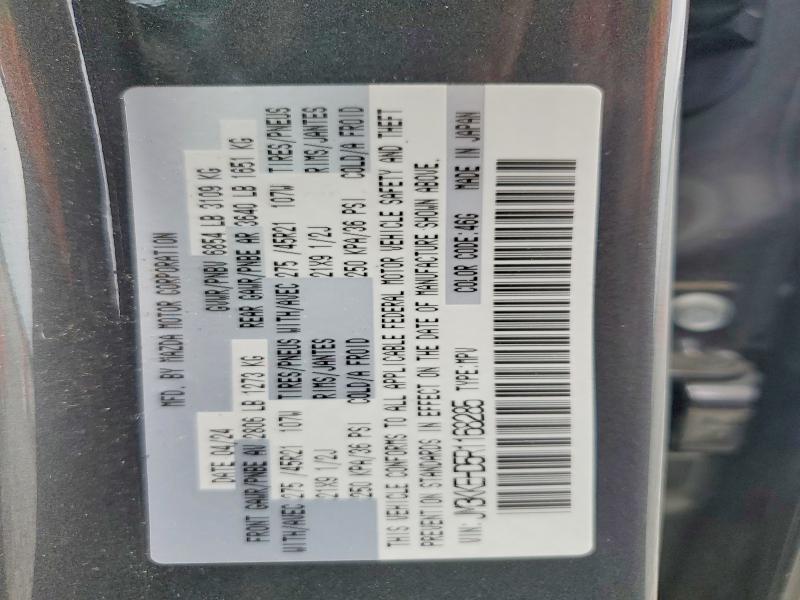 Продажа на аукционе авто 2024 Mazda Cx-90, vin: JM3KKEHD5R1168285, номер лота: 53100566
