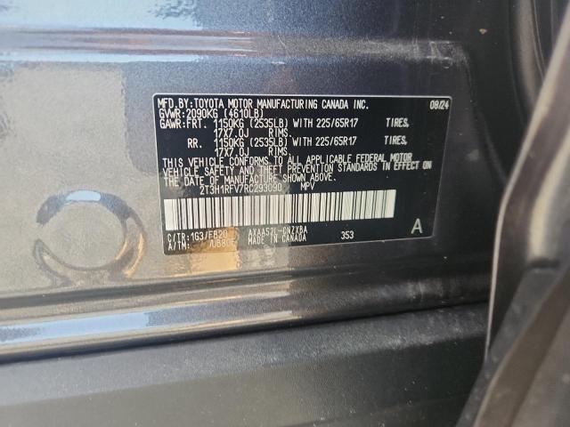 Aukcja sprzedaży 2024 Toyota Rav4, vin: 2T3H1RFV7RC293090, numer aukcji: 50967216