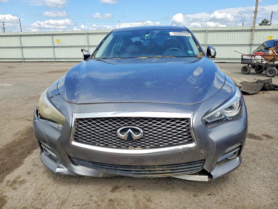53302936 :رقم المزاد ، JN1AV7AR9FM850452 vin ، 2015 Infiniti Q50 Hybrid مزاد بيع