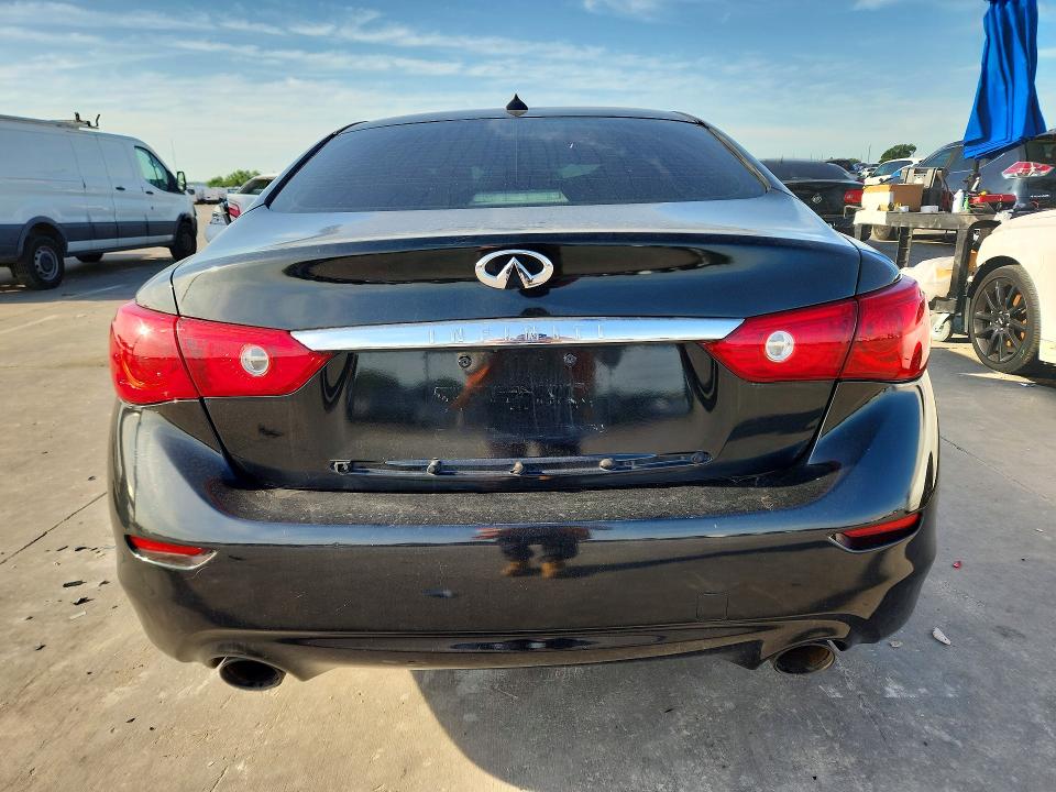 51894126 :رقم المزاد ، JN1BV7AP3FM355022 vin ، 2015 Infiniti Q50 مزاد بيع