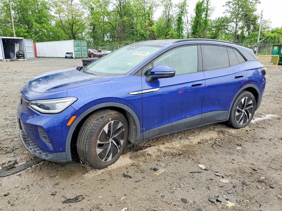 2022 Volkswagen Id.4 მანქანა იყიდება აუქციონზე, vin: WVGTMPE29NP044254, აუქციონის ნომერი: 52513046
