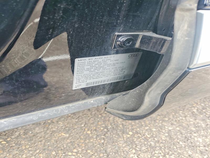 Aukcja sprzedaży 2017 Audi Q7, vin: WA1LAAF7XHD046731, numer aukcji: 54714456