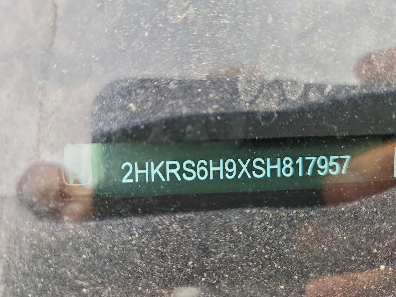 53879036 :رقم المزاد ، 2HKRS6H9XSH817957 vin ، 2025 Honda Cr-v مزاد بيع