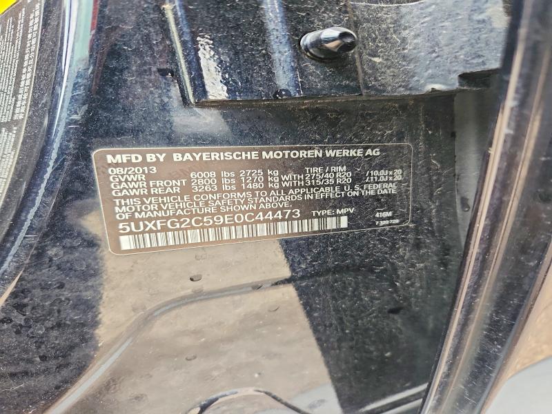 Продаж на аукціоні авто 2014 Bmw X6, vin: 5UXFG2C59E0C44473, номер лоту: 54135026