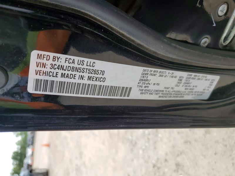 Продаж на аукціоні авто 2025 Jeep Compass, vin: 3C4NJDBN5ST526570, номер лоту: 54471396