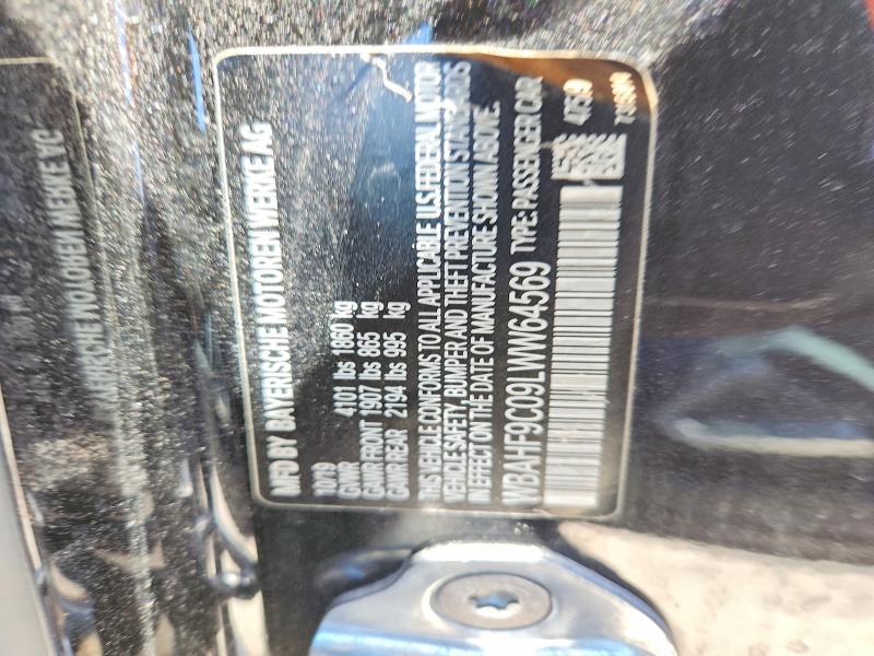 Aukcja sprzedaży 2020 Bmw Z4, vin: WBAHF9C09LWW64569, numer aukcji: 52971426