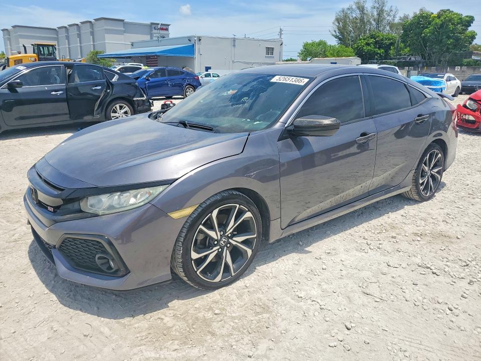 2019 Honda Civic მანქანა იყიდება აუქციონზე, vin: 2HGFC1E57KH706006, აუქციონის ნომერი: 52651386