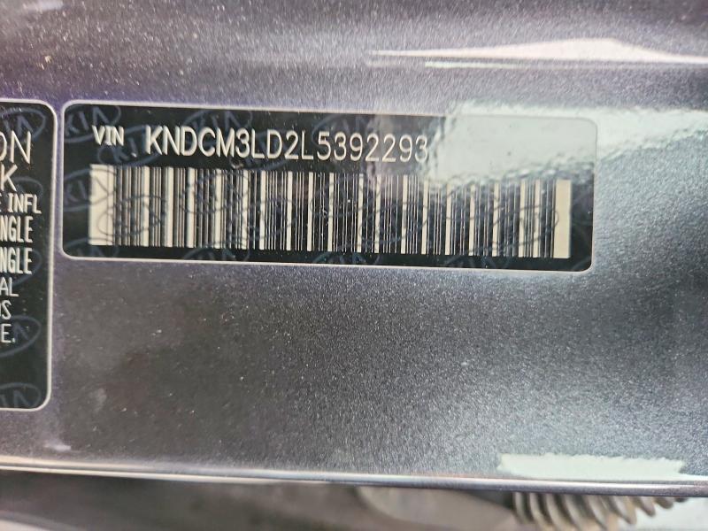 2020 Kia Niro მანქანა იყიდება აუქციონზე, vin: KNDCM3LD2L5392293, აუქციონის ნომერი: 52022566