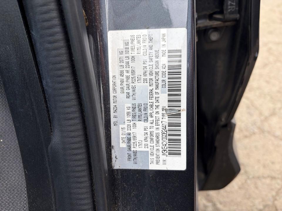 Aukcja sprzedaży 2016 Mazda Cx-5, vin: JM3KE4CY0G0624417, numer aukcji: 55077526
