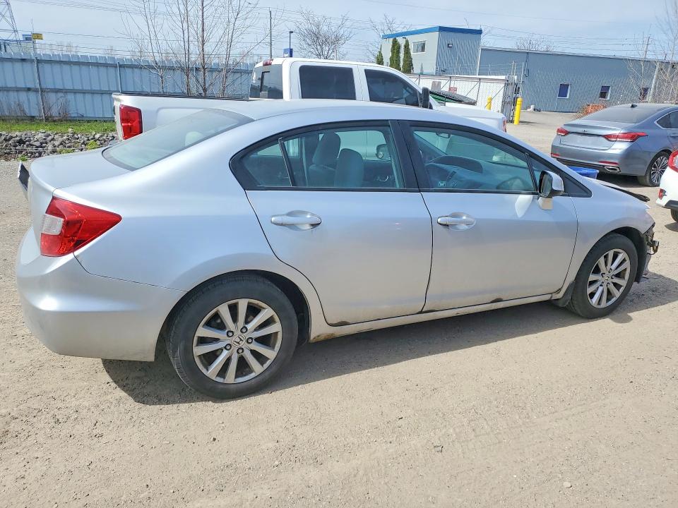 51658606 :رقم المزاد ، 2HGFB2F57CH055002 vin ، 2012 Honda Civic مزاد بيع