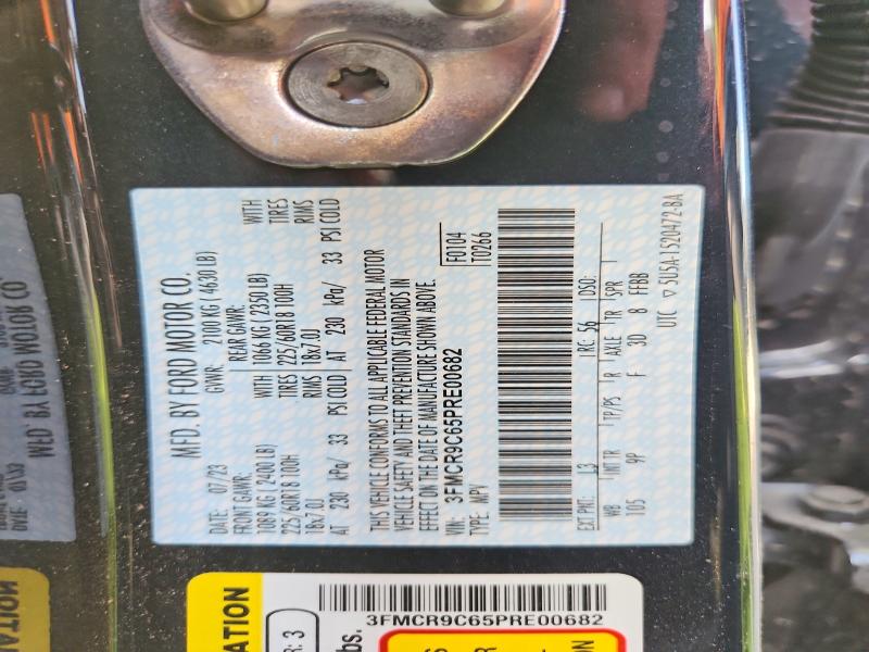 53133366 :رقم المزاد ، 3FMCR9C65PRE00682 vin ، 2023 Ford Bronco Sport مزاد بيع