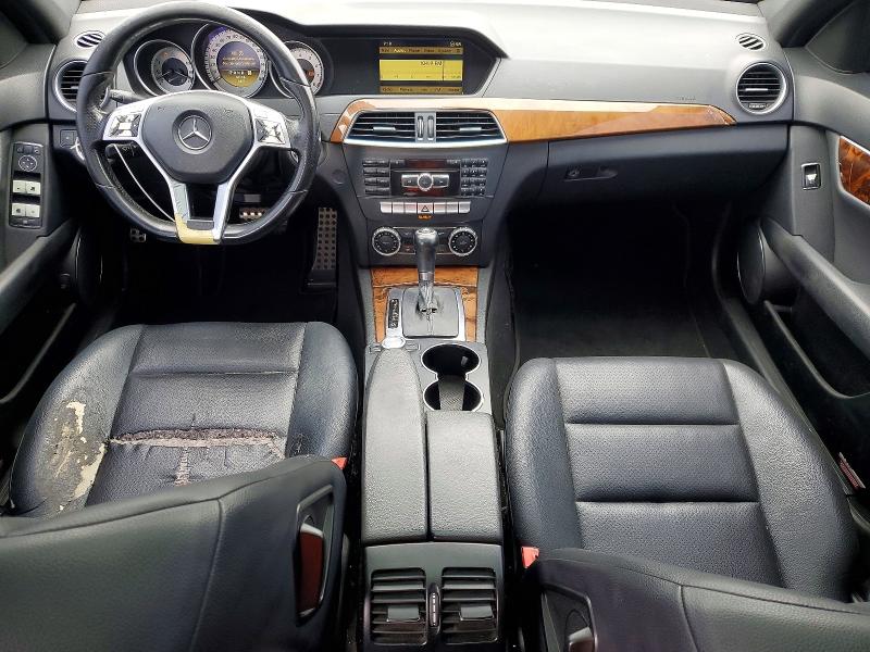 2012 Mercedes-benz C მანქანა იყიდება აუქციონზე, vin: WDDGF4HBXCA615833, აუქციონის ნომერი: 53416986
