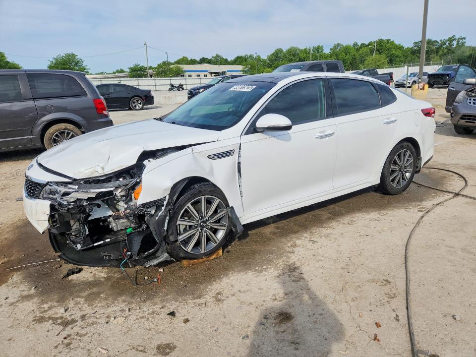 2019 Kia Optima მანქანა იყიდება აუქციონზე, vin: 5XXGU4L16KG329818, აუქციონის ნომერი: 53199766