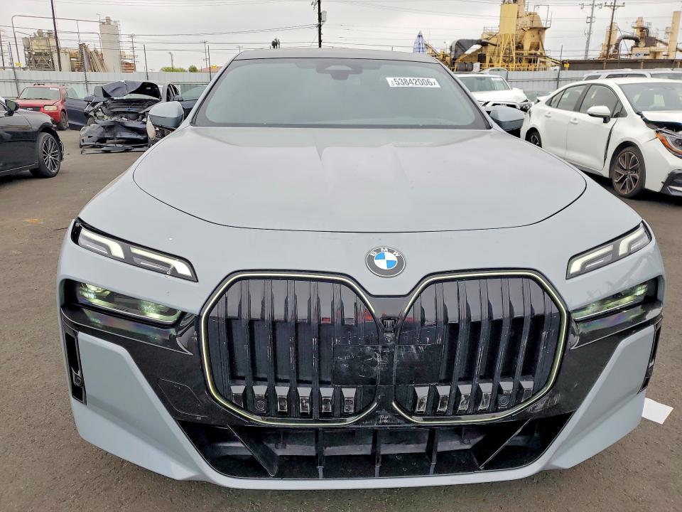 2025 Bmw 740 მანქანა იყიდება აუქციონზე, vin: WBA23EH04SCV01621, აუქციონის ნომერი: 53842006