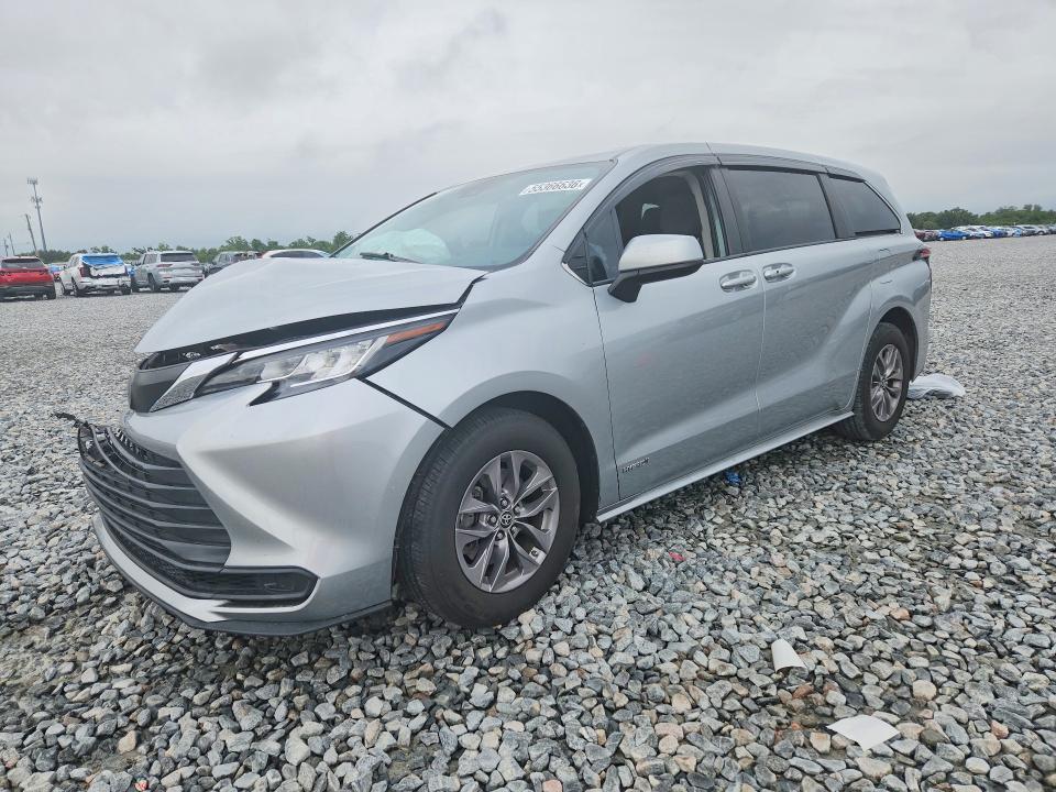 Aukcja sprzedaży 2021 Toyota Sienna, vin: 5TDKRKEC1MS016806, numer aukcji: 55366636