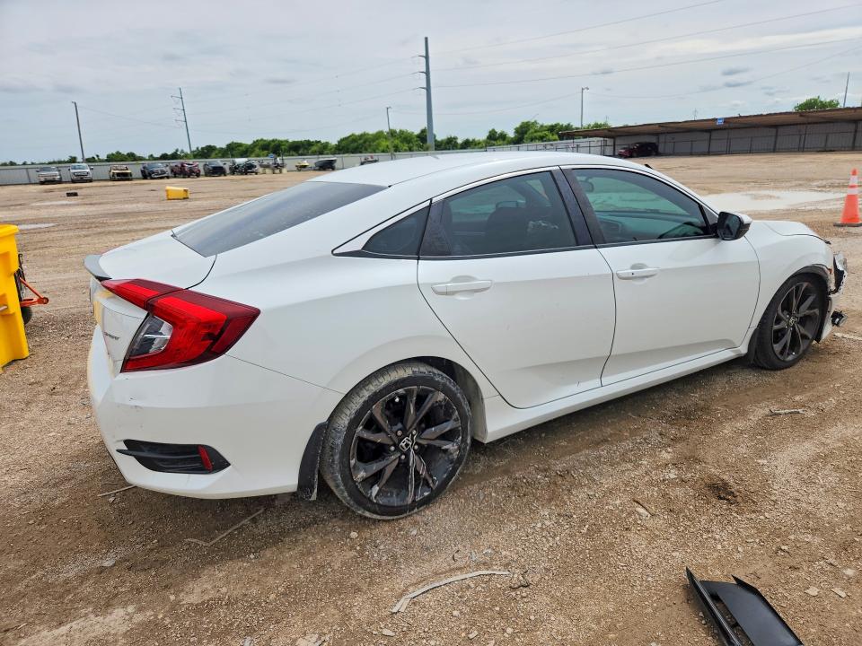 55216186 :رقم المزاد ، 19XFC2F83LE024668 vin ، 2020 Honda Civic مزاد بيع