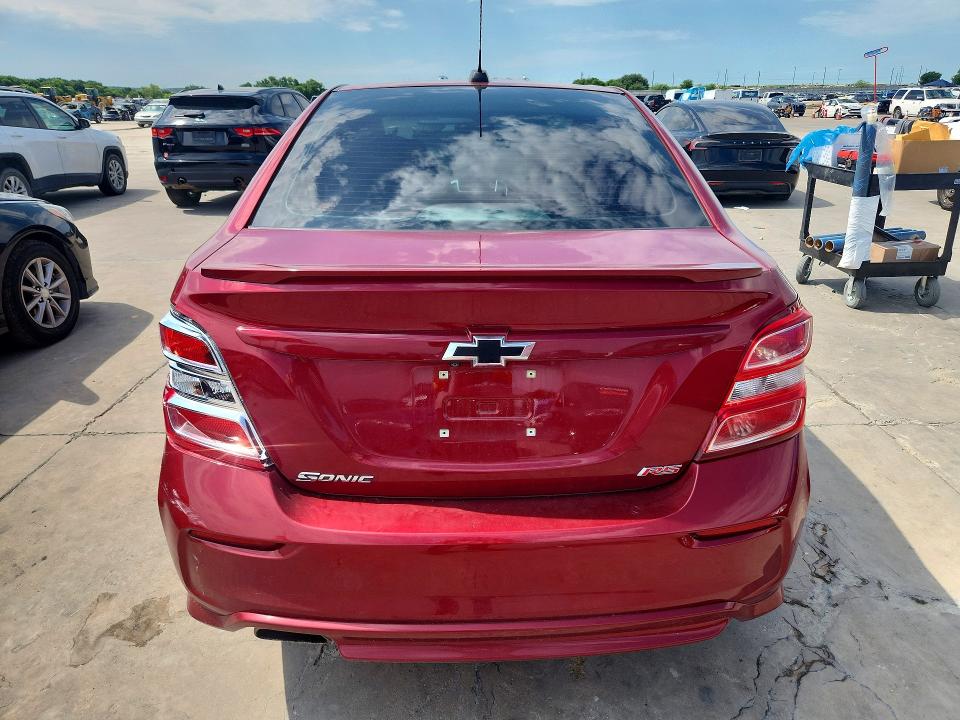 Продажа на аукционе авто 2020 Chevrolet Sonic, vin: 1G1JD5SB0L4126143, номер лота: 55392056