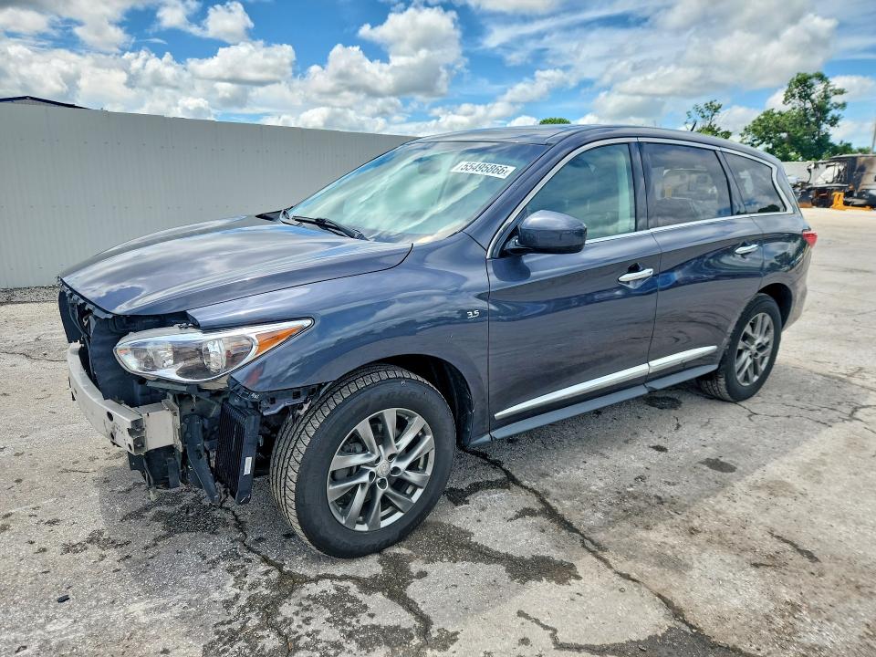 2014 Infiniti Qx60 მანქანა იყიდება აუქციონზე, vin: 5N1AL0MM3EC529002, აუქციონის ნომერი: 55495866