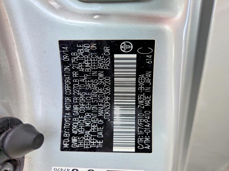 Aukcja sprzedaży 2015 Toyota Prius Plug-in Hybrid, vin: JTDKN3DP8F3067200, numer aukcji: 55037326