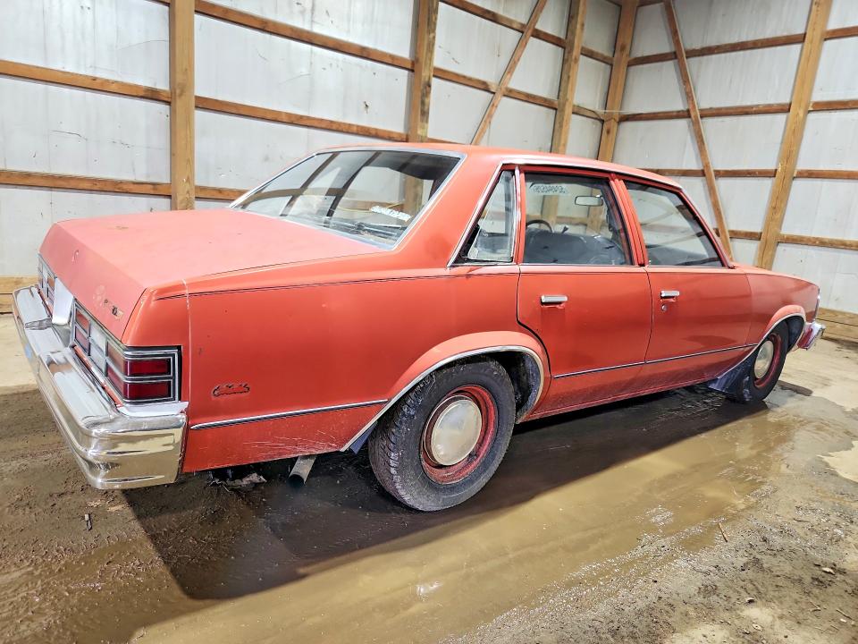 1980 Chev Malibu მანქანა იყიდება აუქციონზე, vin: 1T19JA1423383, აუქციონის ნომერი: 52494526