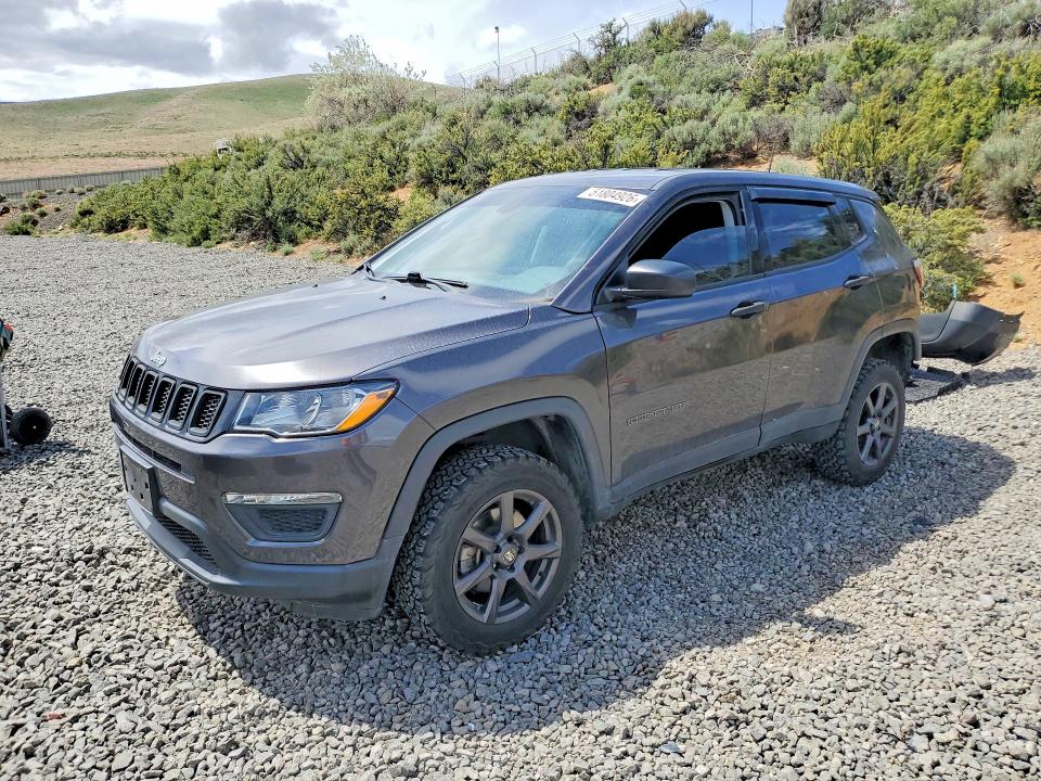 2020 Jeep Compass მანქანა იყიდება აუქციონზე, vin: 3C4NJDAB8LT119772, აუქციონის ნომერი: 51804926