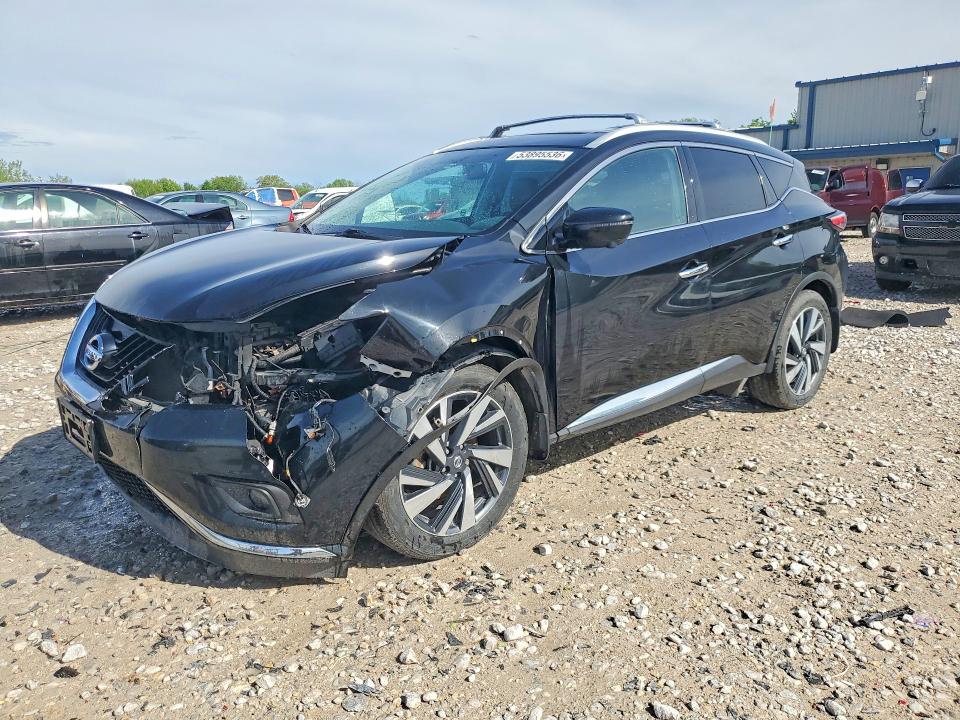 Aukcja sprzedaży 2018 Nissan Murano, vin: 5N1AZ2MH2JN157843, numer aukcji: 53895536