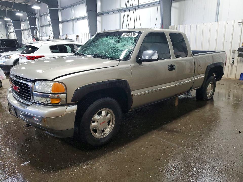 52682906 :رقم المزاد ، 2GTEK19T521272361 vin ، 2002 Gmc New Sierra مزاد بيع
