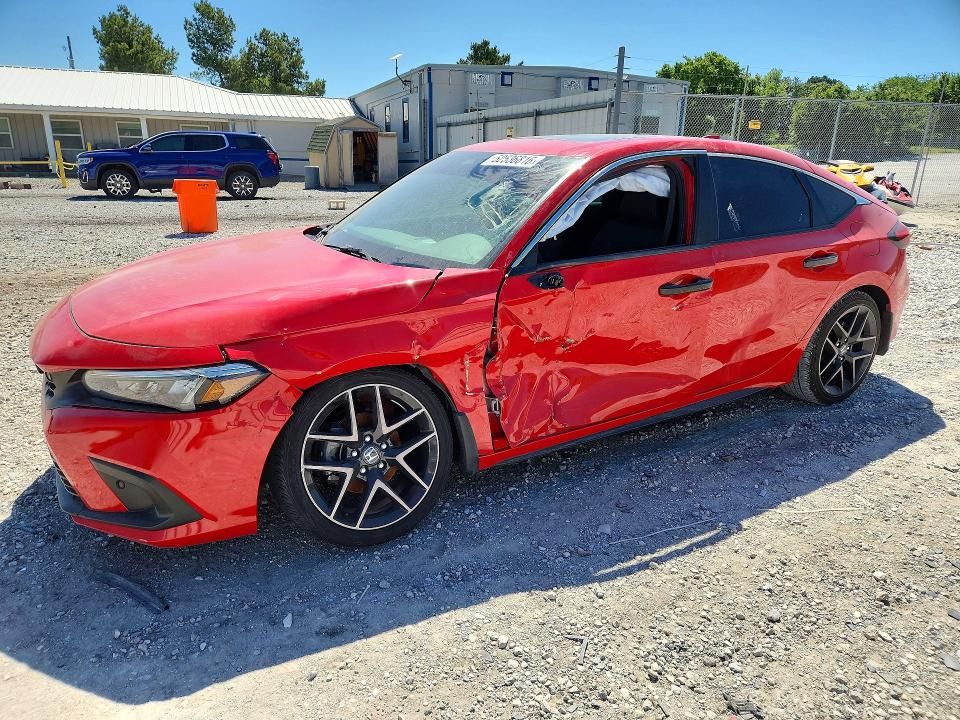 52536816 :رقم المزاد ، 19XFL1H84PE017595 vin ، 2023 Honda Civic مزاد بيع