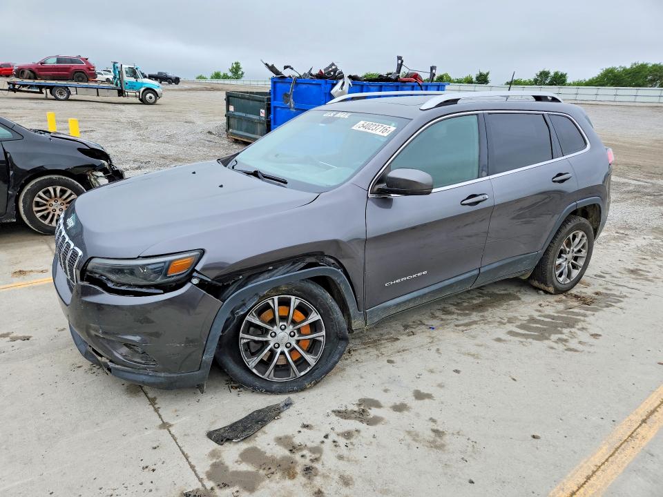 Продажа на аукционе авто 2020 Jeep Cherokee, vin: 1C4PJLLB4LD542502, номер лота: 54023716