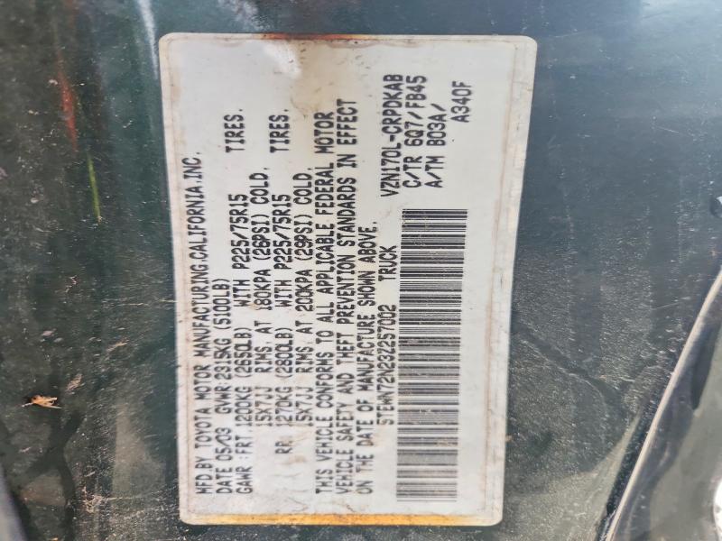 Продаж на аукціоні авто 2003 Toyota Tacoma, vin: 5TEWN72N23Z257002, номер лоту: 52866016