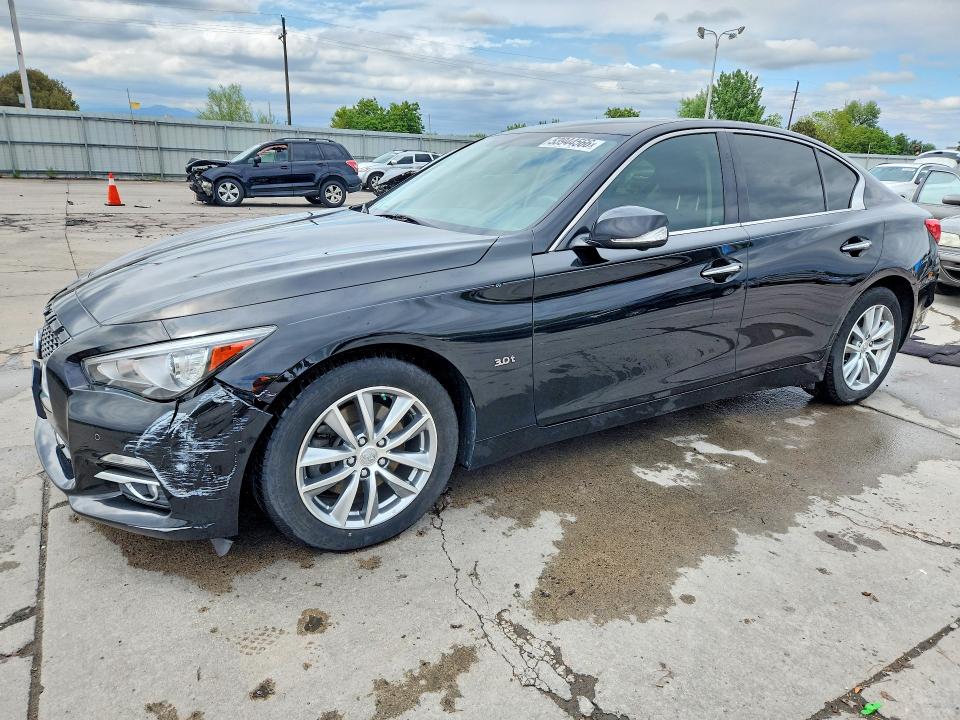 Продажа на аукционе авто 2016 Infiniti Q50, vin: JN1EV7AR0GM343989, номер лота: 53944566
