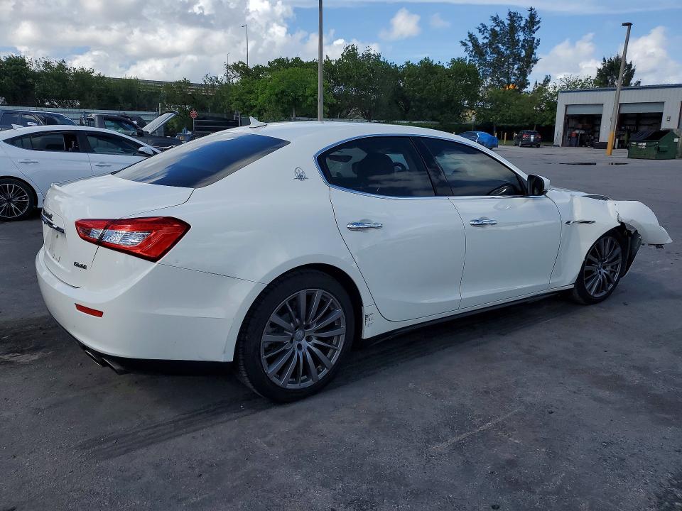 54020456 :رقم المزاد ، ZAM57XSA4H1242663 vin ، 2017 Maserati Ghibli مزاد بيع