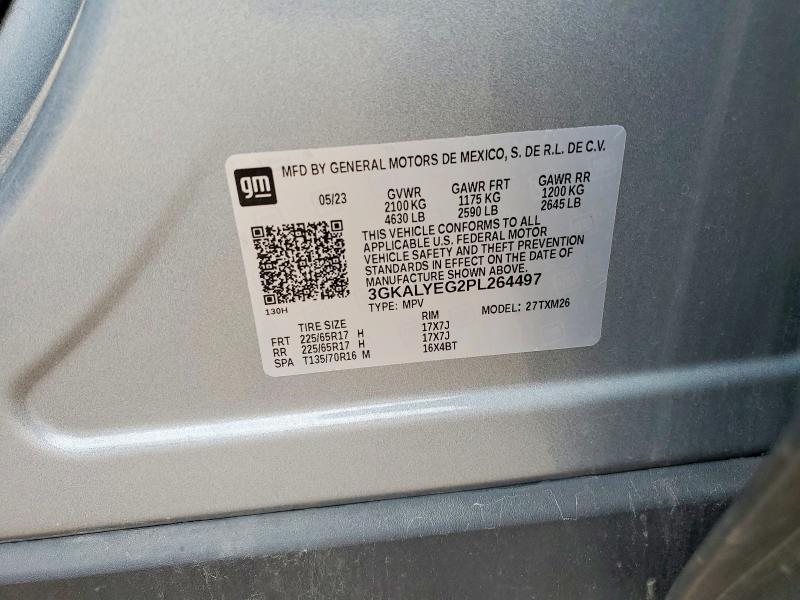 Продаж на аукціоні авто 2023 Gmc Terrain, vin: 3GKALYEG2PL264497, номер лоту: 52034386