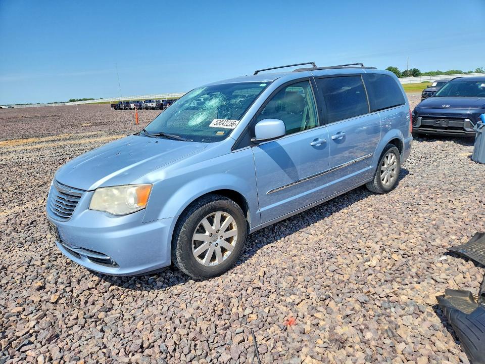 2013 Chrysler Town & Country მანქანა იყიდება აუქციონზე, vin: 2C4RC1BG3DR652041, აუქციონის ნომერი: 53042256