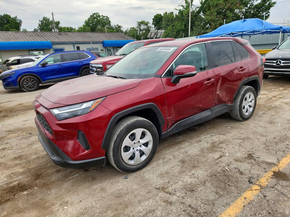55324066 :رقم المزاد ، 2T3G1RFVXRW421414 vin ، 2024 Toyota Rav4 مزاد بيع