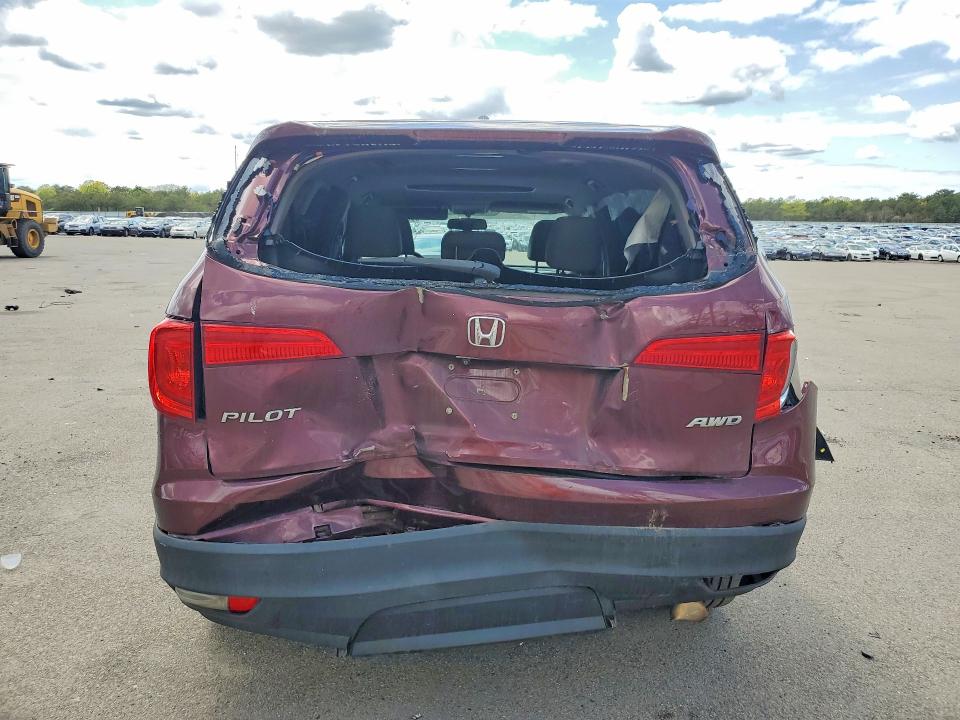 Продажа на аукционе авто 2018 Honda Pilot, vin: 5FNYF6H57JB024562, номер лота: 53564976