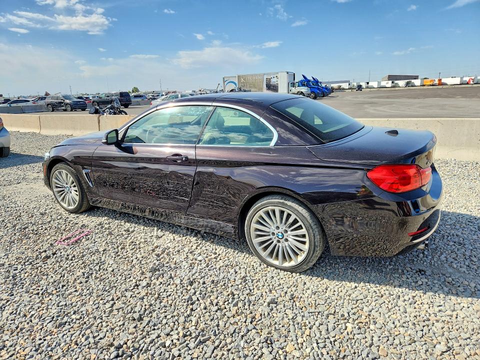 52881486 :رقم المزاد ، WBA3V9C58FP946628 vin ، 2015 Bmw 428 مزاد بيع