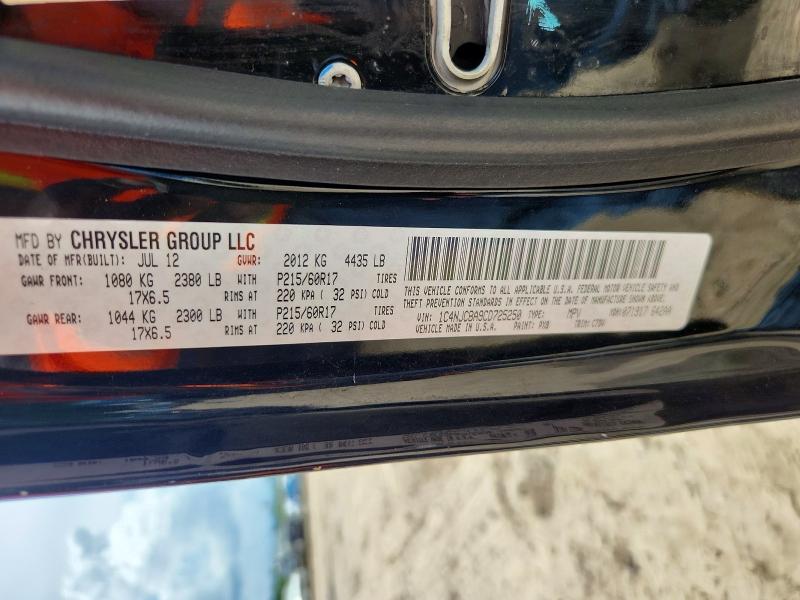Aukcja sprzedaży 2012 Jeep Compass, vin: 1C4NJCBA9CD725250, numer aukcji: 55177046